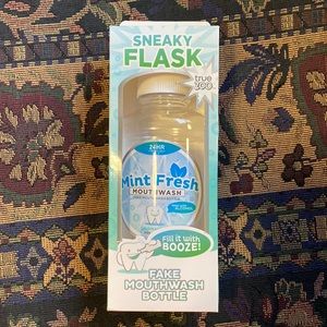 NEW - Sneaky Flask - Fake Mouthwash Bottle